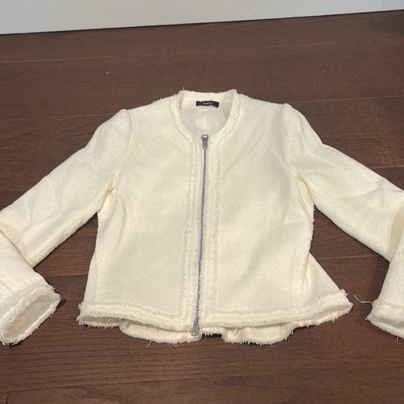 Theory Women’s Off White Blazer Size Small - Picture 1 of 7